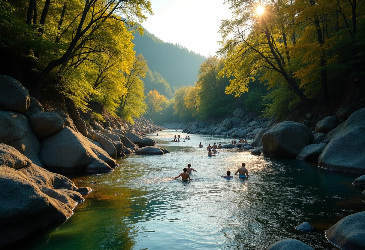 cantal baignade