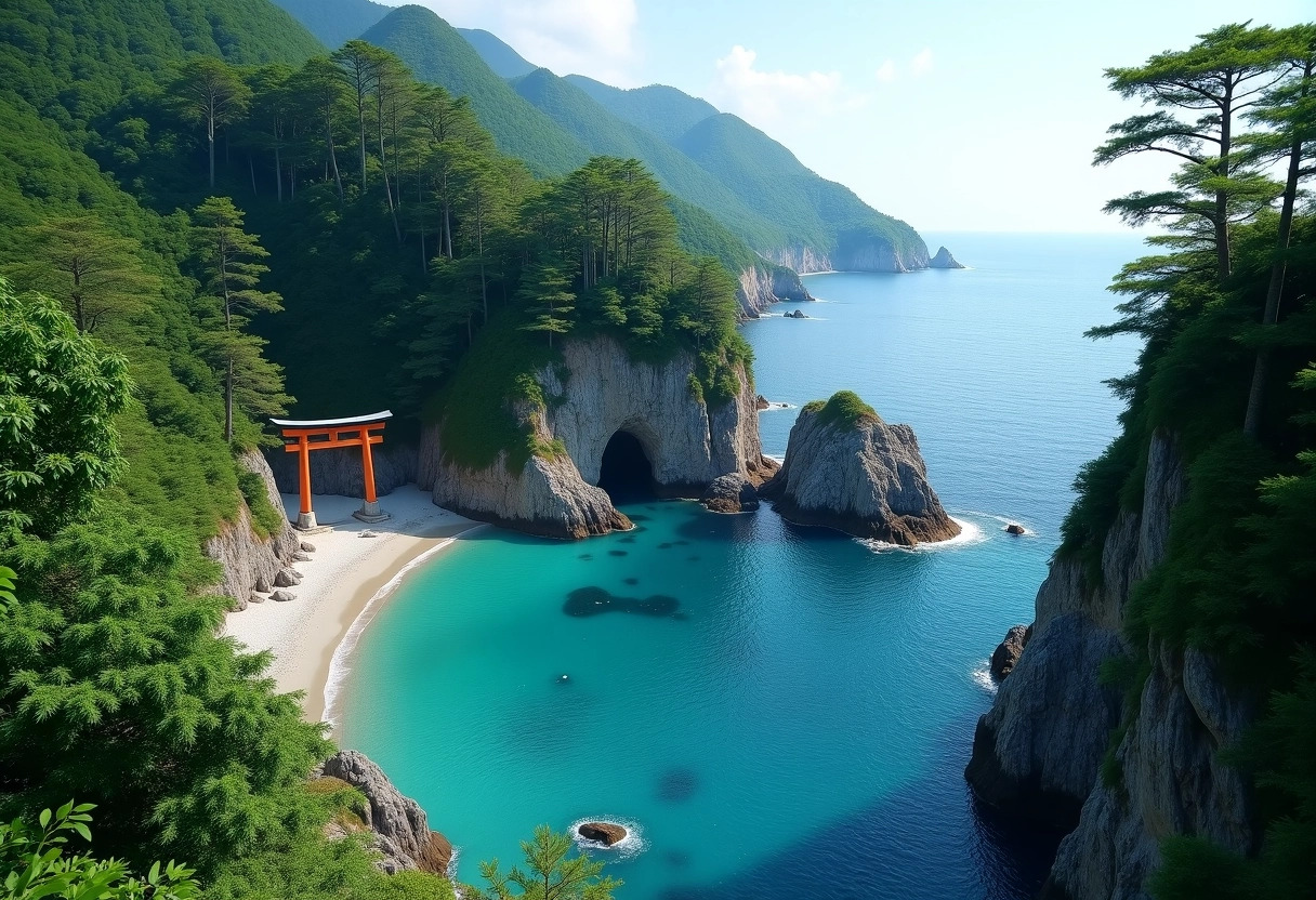 plage japon