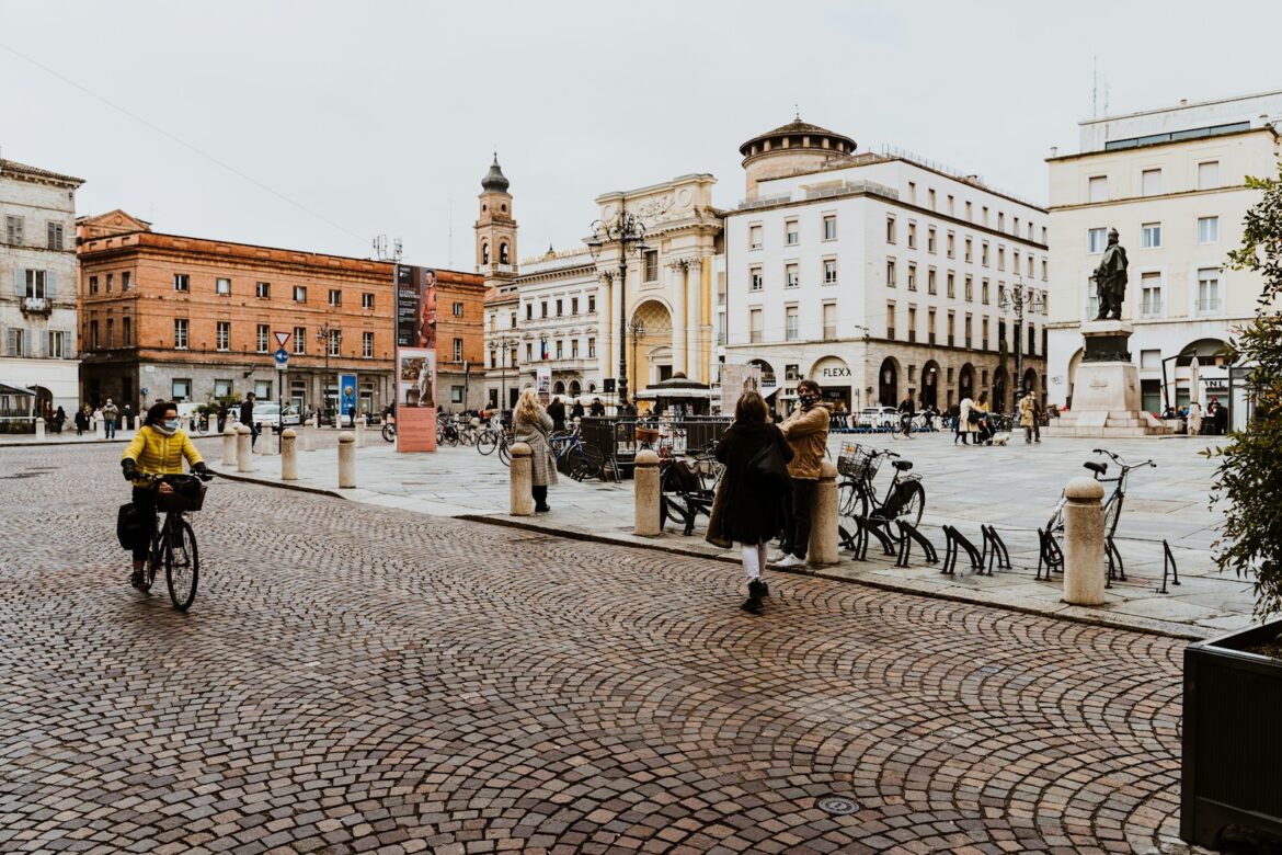 place dans une ville italienne